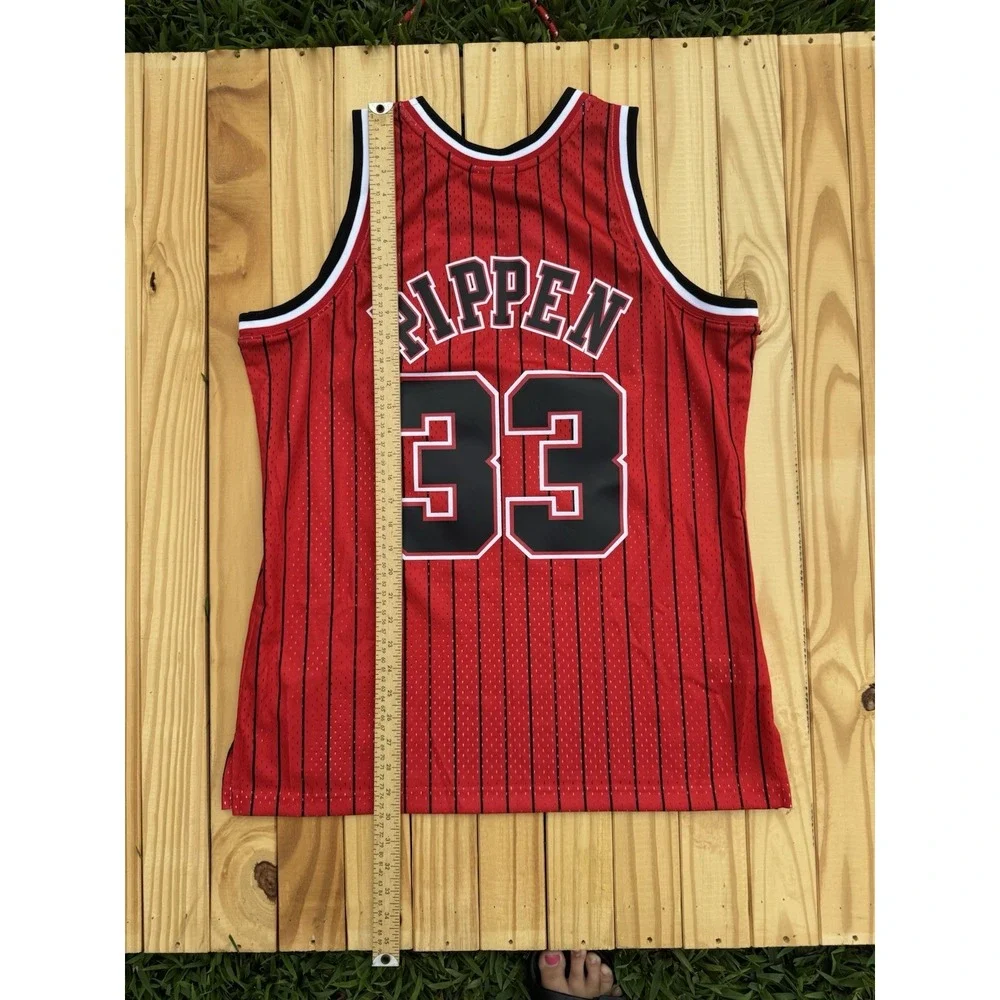 Mens Mitchell & Ness NBA Reload Swingman Jersey Bulls 1995 Scottie‎ Pippen Large